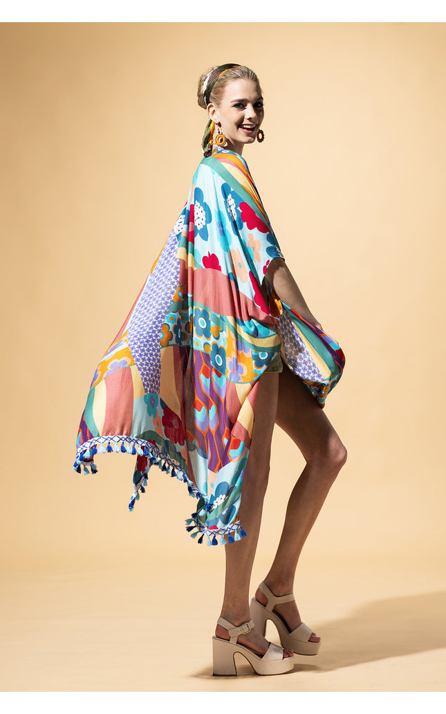 Retro Rhapsody Kimono