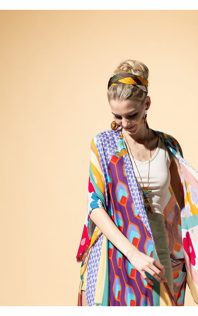 Retro Rhapsody Kimono