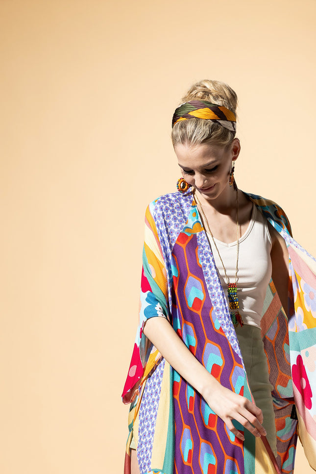 Retro Rhapsody Kimono