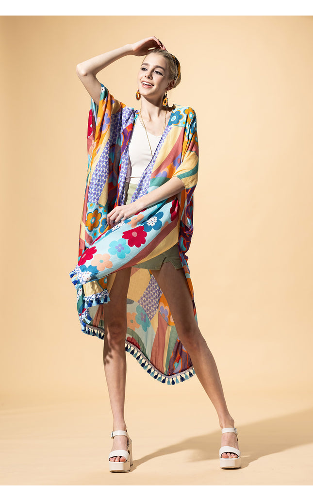 Retro Rhapsody Kimono