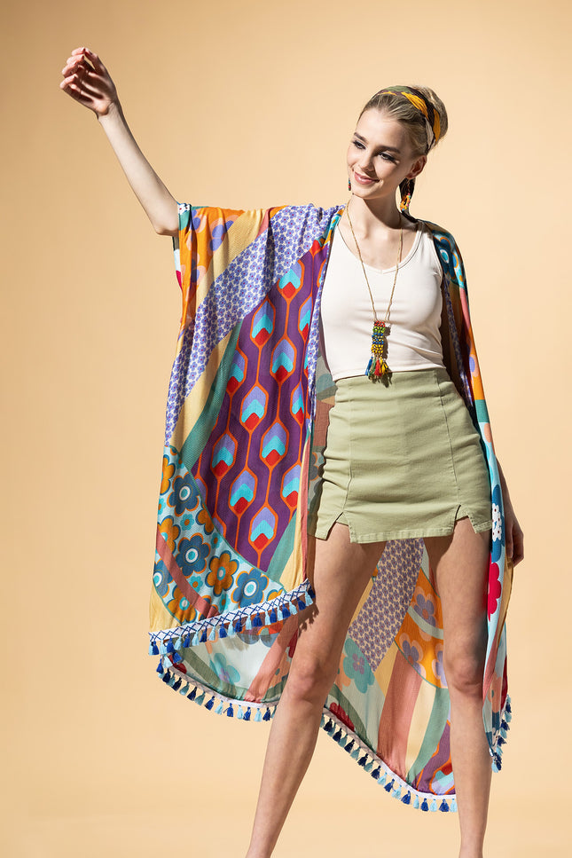 Retro Rhapsody Kimono