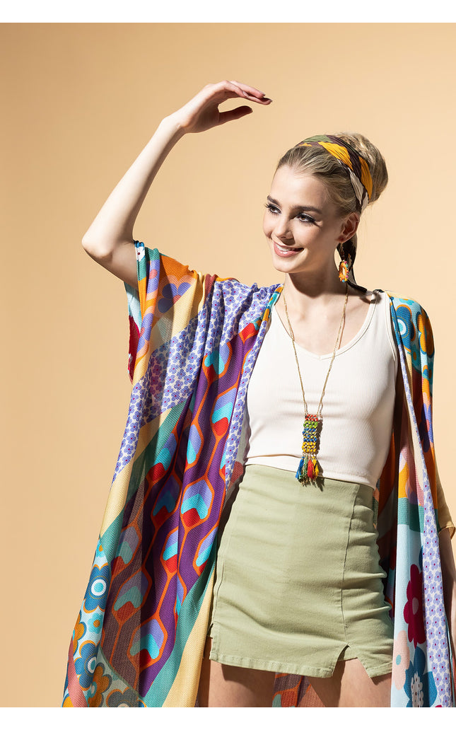 Retro Rhapsody Kimono