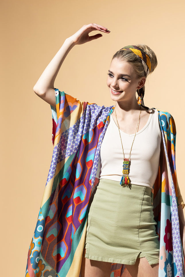 Retro Rhapsody Kimono