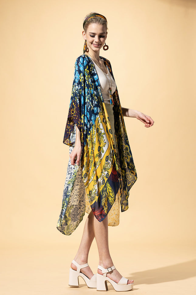 Sunburst Patchwork Kimono