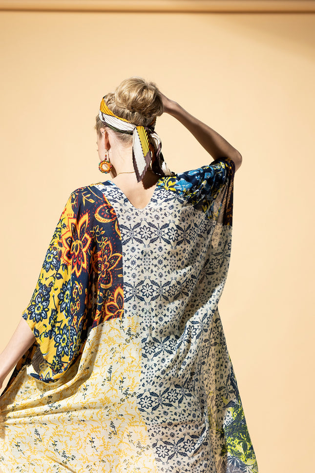 Sunburst Patchwork Kimono