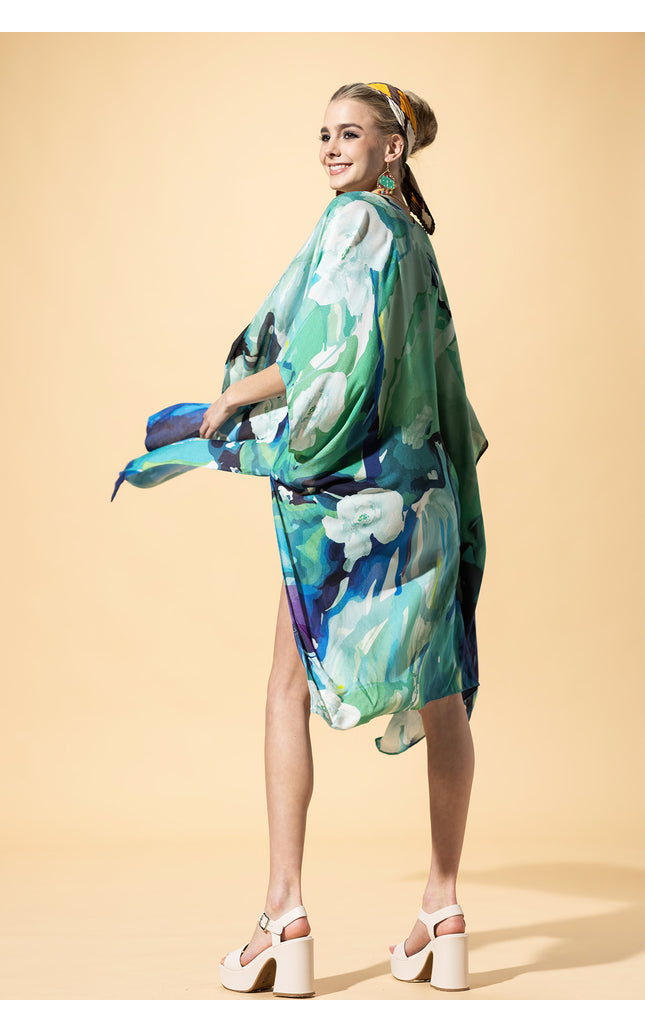 Aquaflora Elegance Kimono