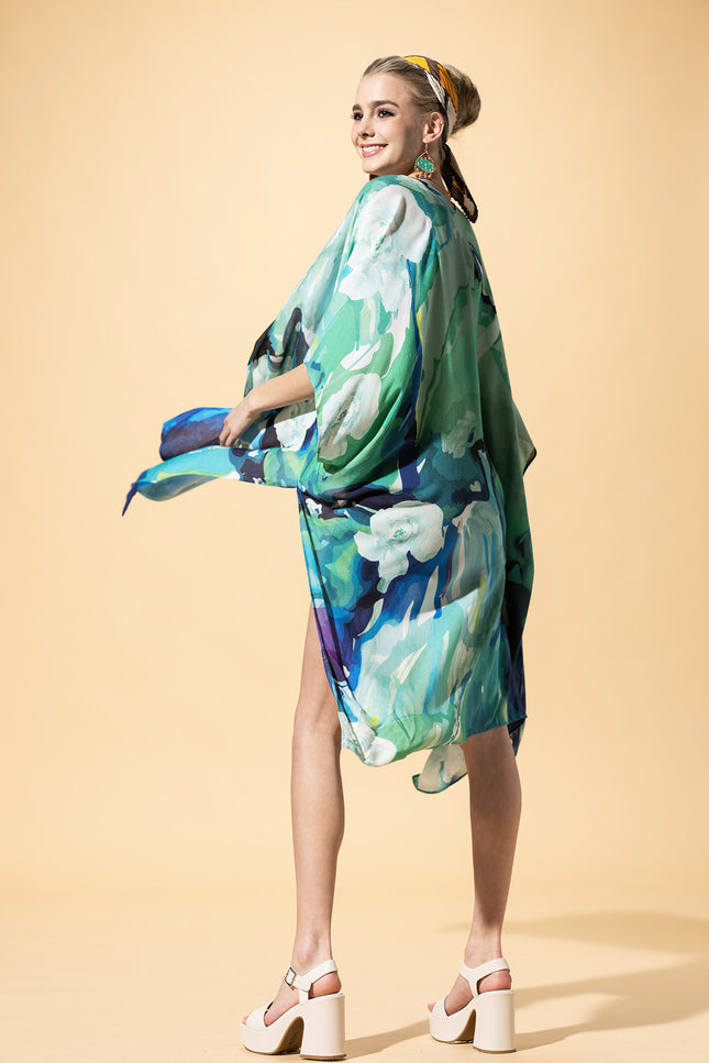 Aquaflora Elegance Kimono