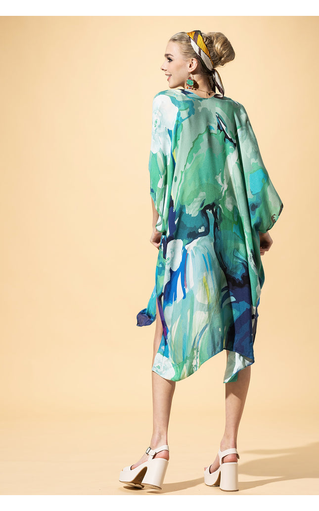 Aquaflora Elegance Kimono