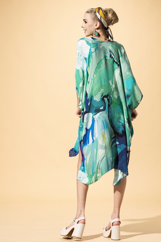 Aquaflora Elegance Kimono