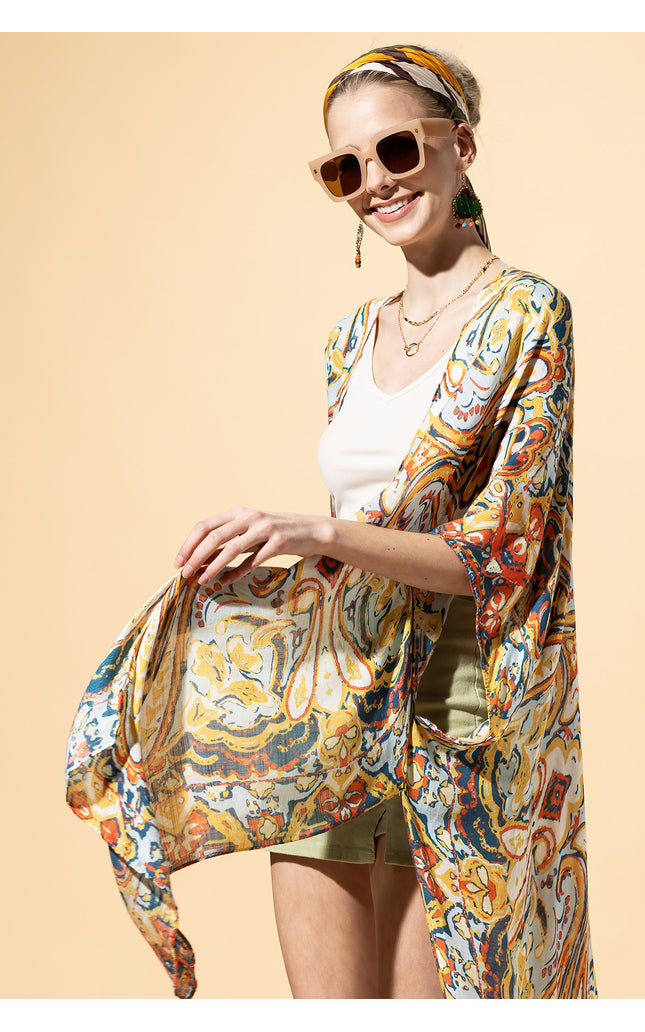 Moroccan Mosaic Kimono