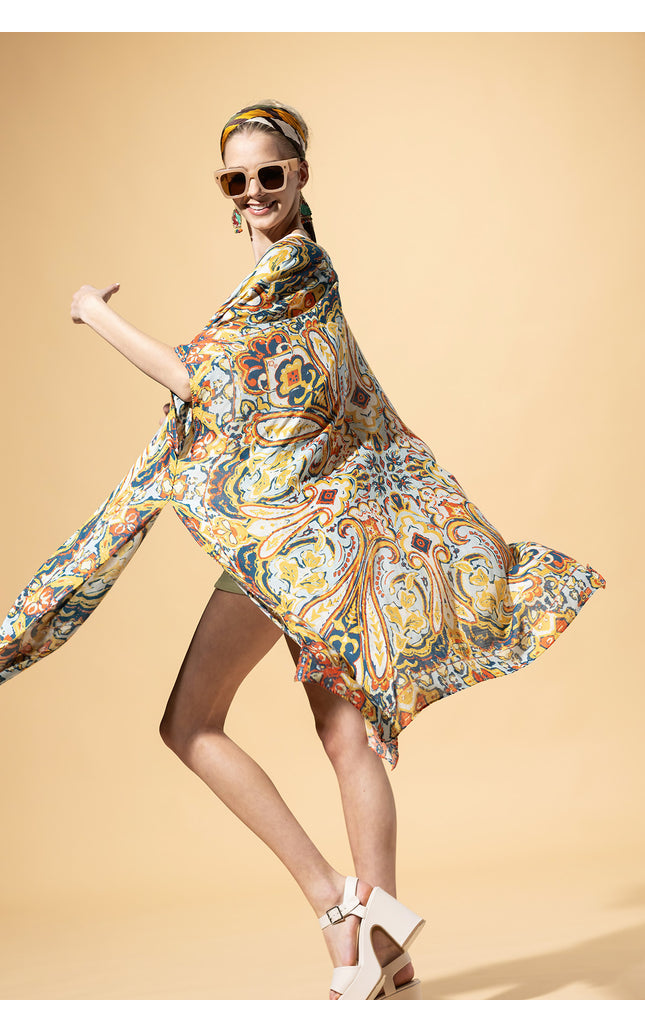 Moroccan Mosaic Kimono