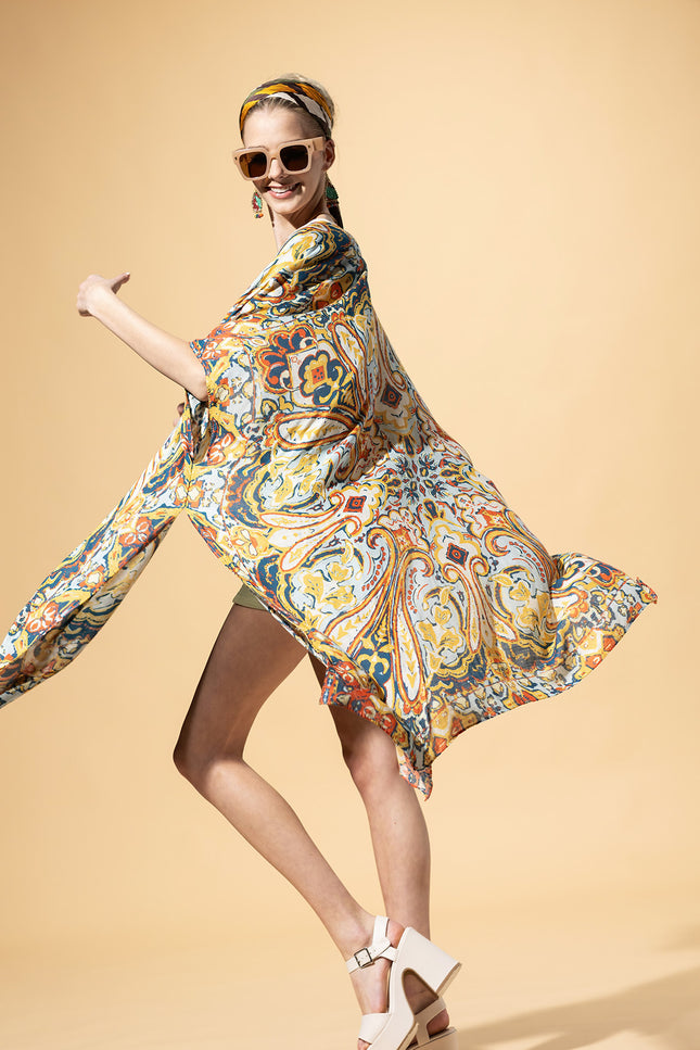 Moroccan Mosaic Kimono