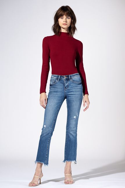 Sunset Strip Distressed Bootcut Jeans