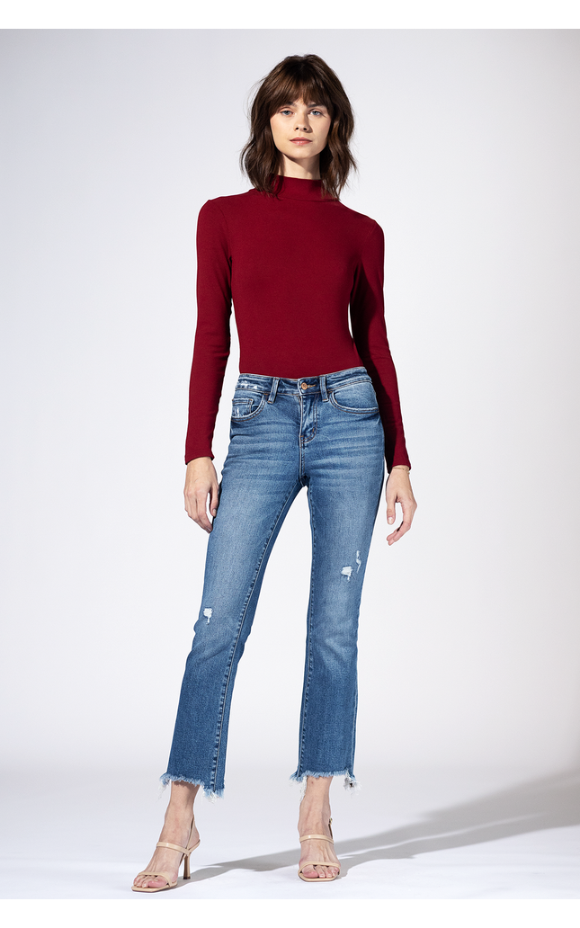 Sunset Strip Distressed Bootcut Jeans