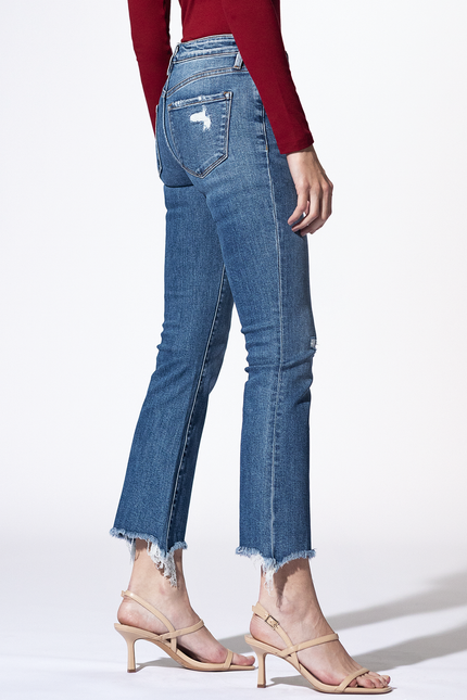 Sunset Strip Distressed Bootcut Jeans