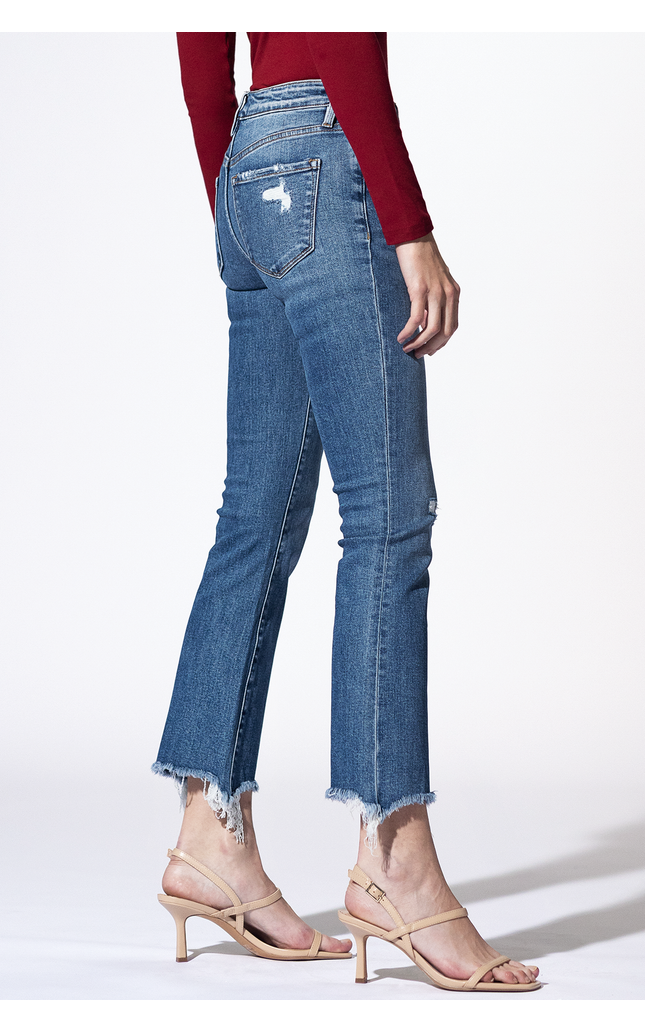 Sunset Strip Distressed Bootcut Jeans