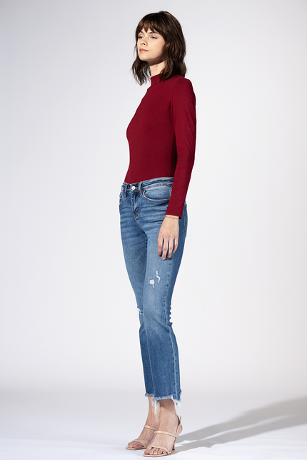 Sunset Strip Distressed Bootcut Jeans