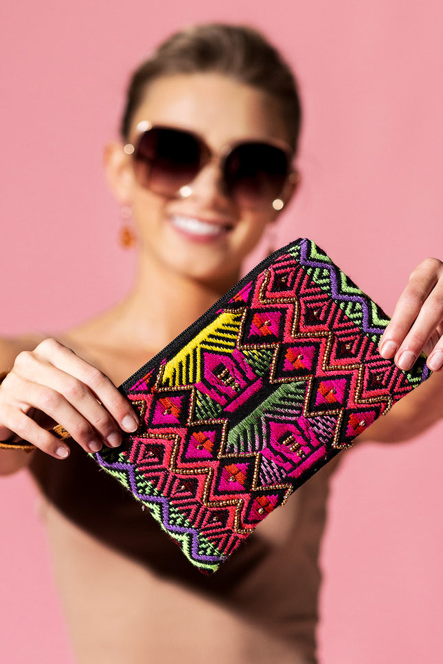 Vibrant Vista Clutch