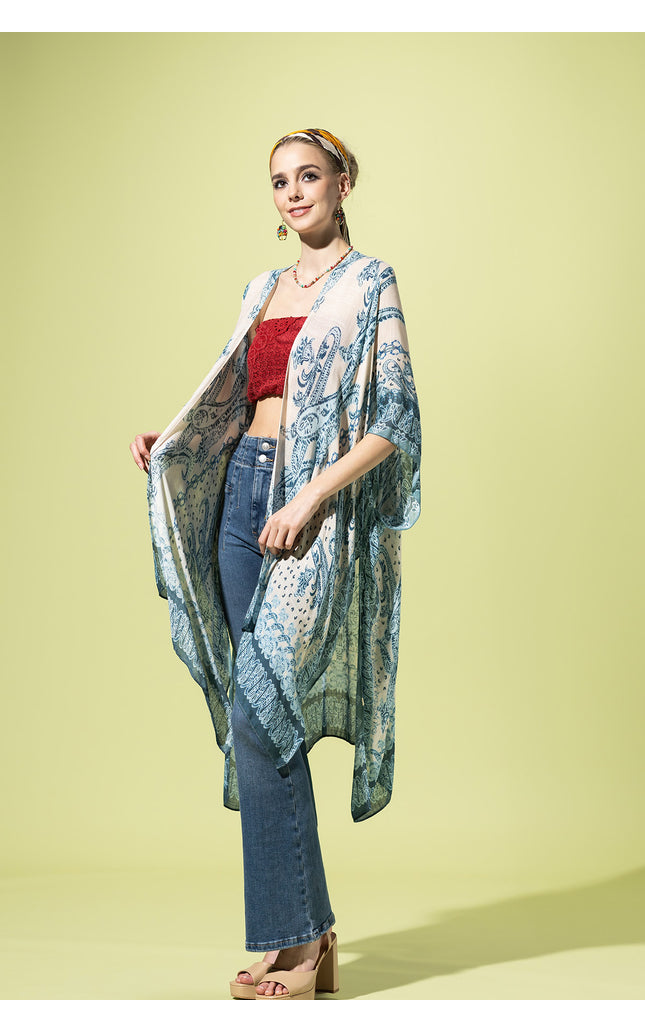Paisley Breeze Kimono
