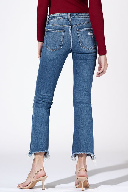 Sunset Strip Distressed Bootcut Jeans