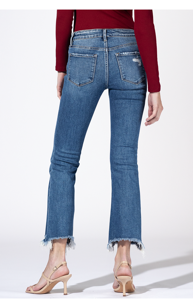 Sunset Strip Distressed Bootcut Jeans