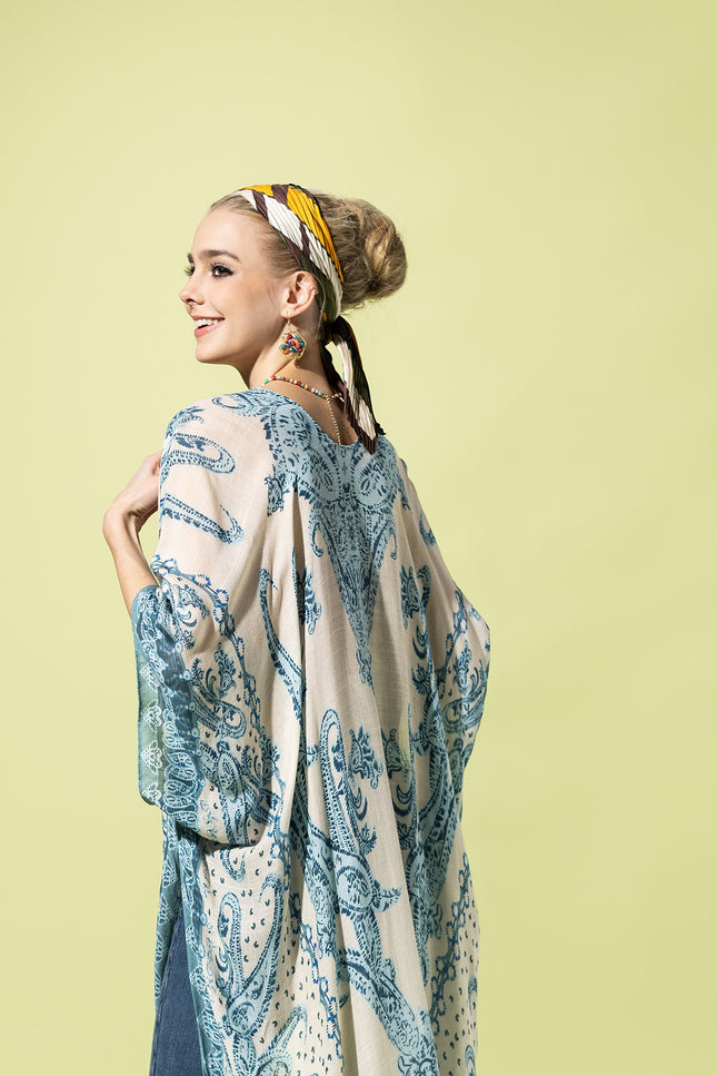 Paisley Breeze Kimono