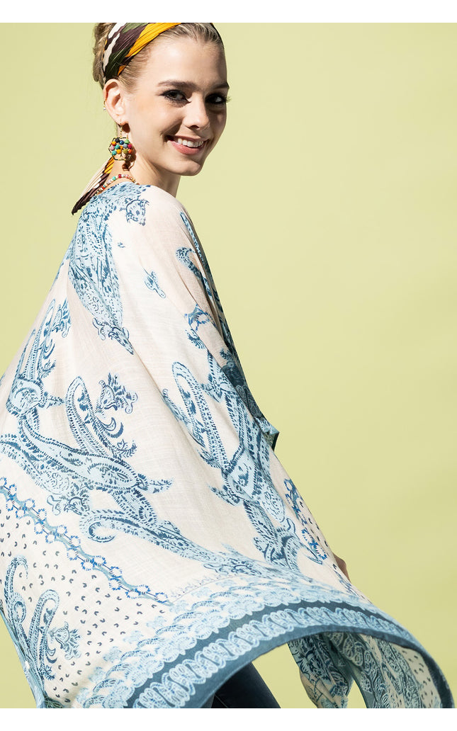 Paisley Breeze Kimono