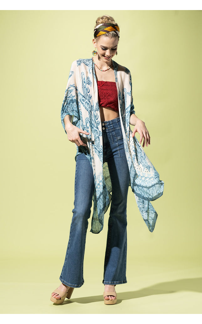 Paisley Breeze Kimono