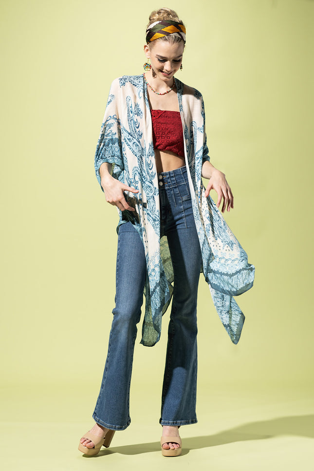 Paisley Breeze Kimono
