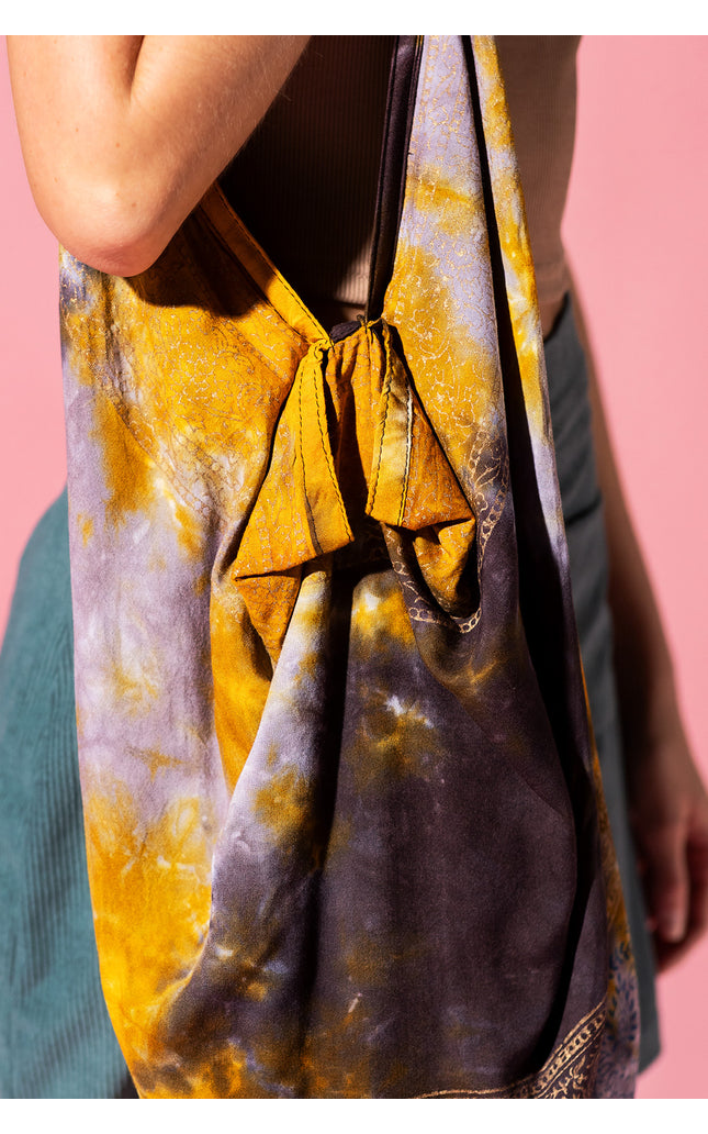 Mystic Marigold Hobo Bag