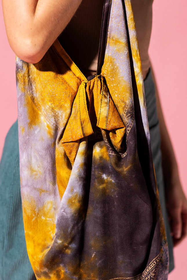 Mystic Marigold Hobo Bag