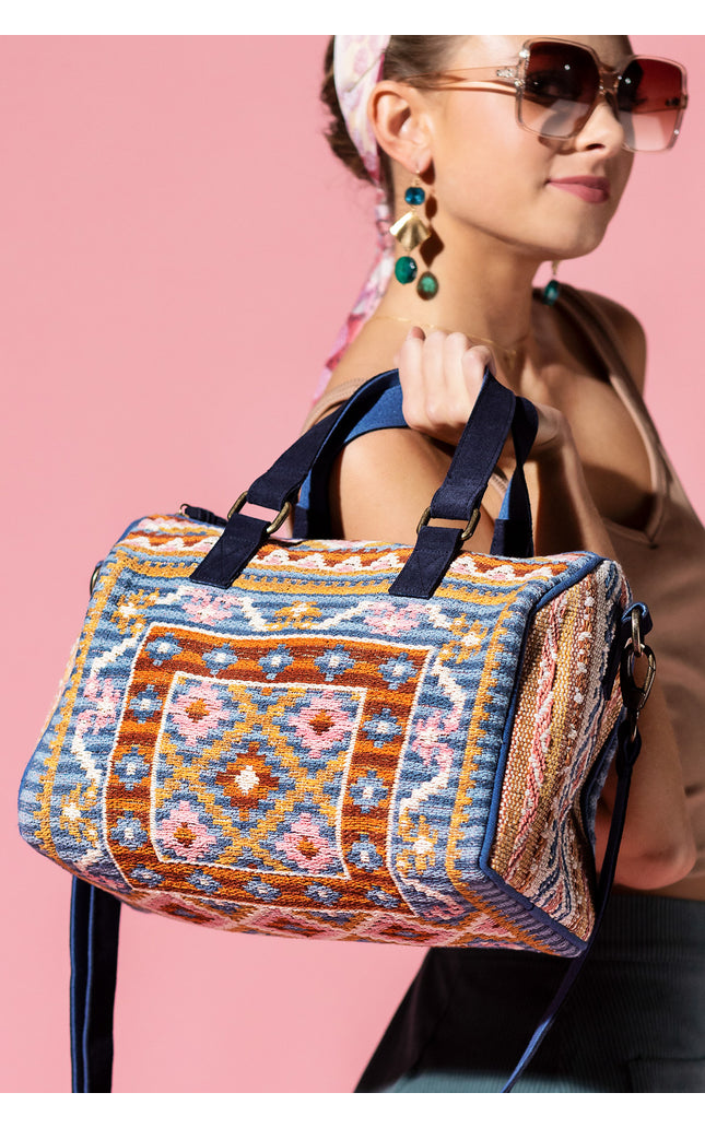 Heritage Mosaic Boston Bag