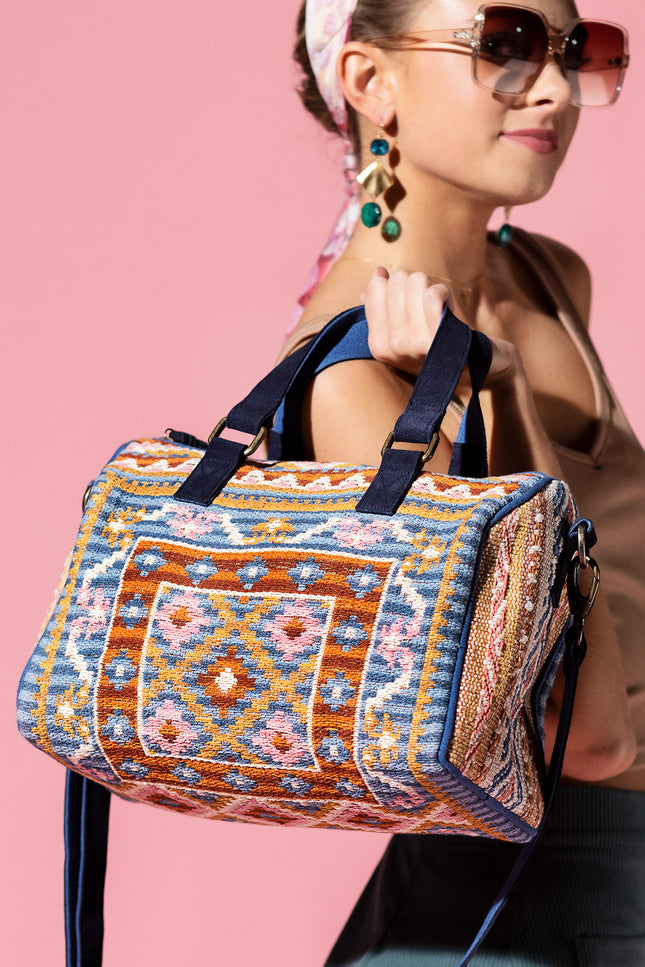 Heritage Mosaic Boston Bag