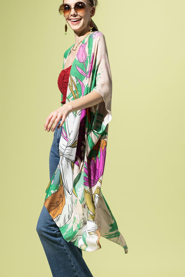 Lush Lily Whisper Kimono