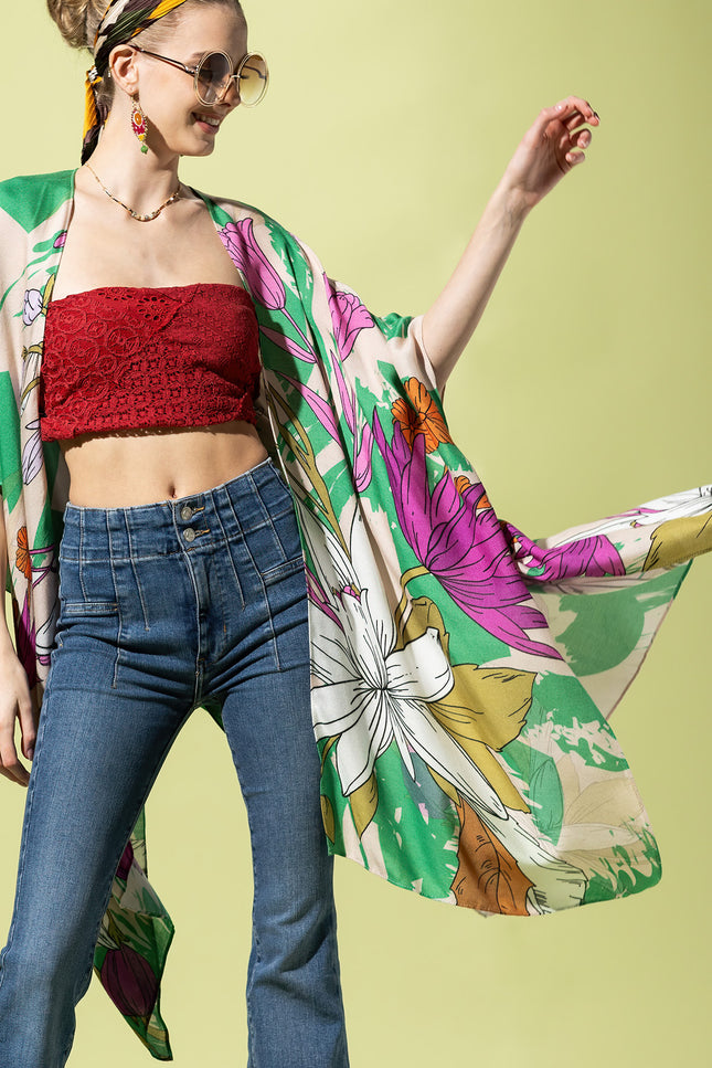 Lush Lily Whisper Kimono