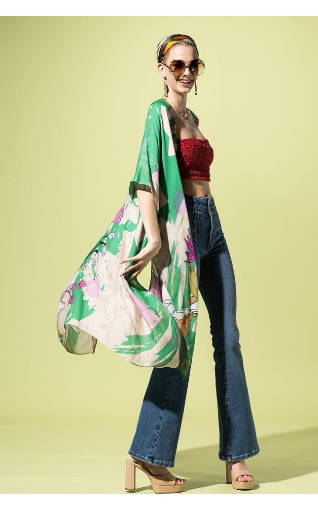 Lush Lily Whisper Kimono