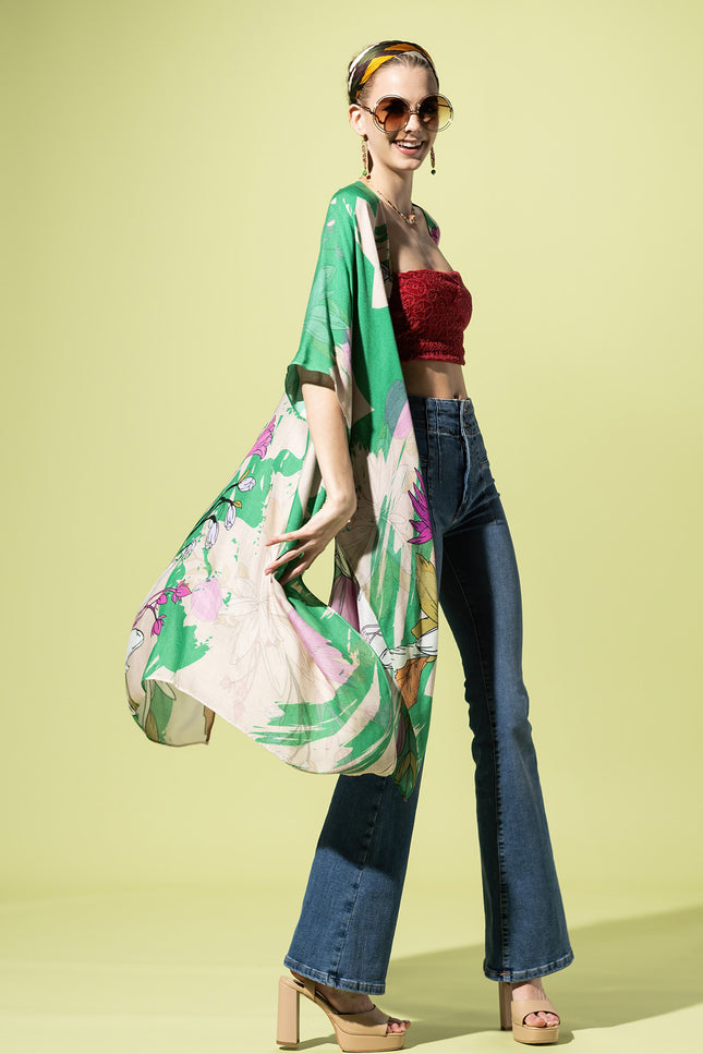 Lush Lily Whisper Kimono