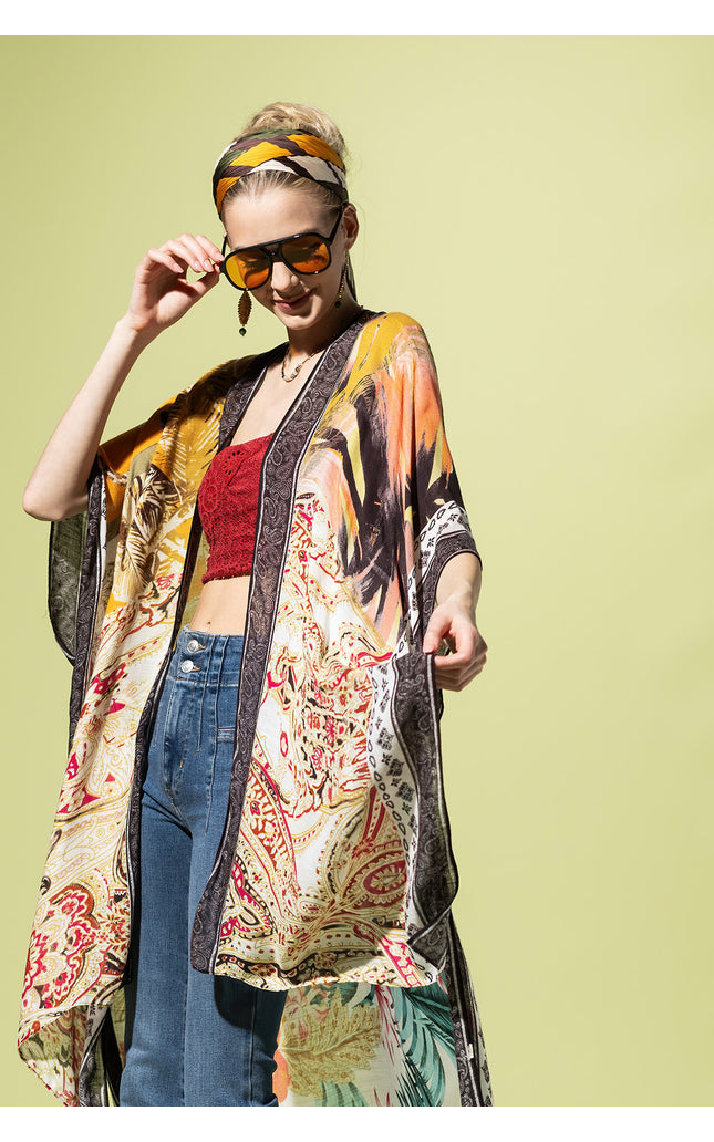 Bohemian Blossom Kimono