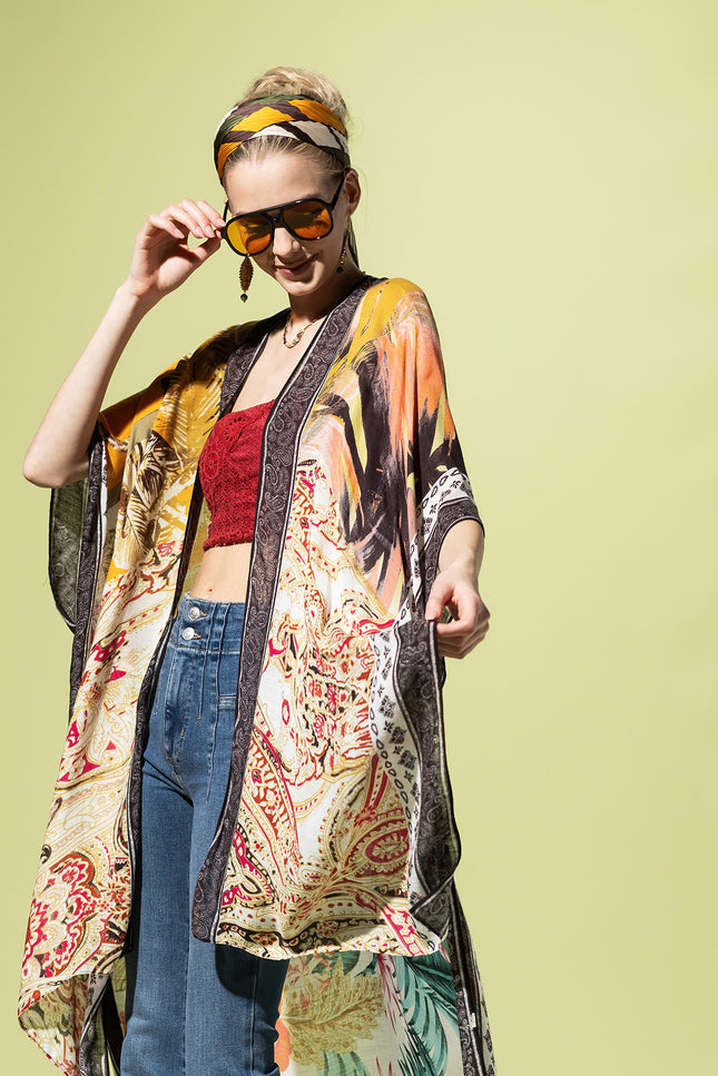 Bohemian Blossom Kimono