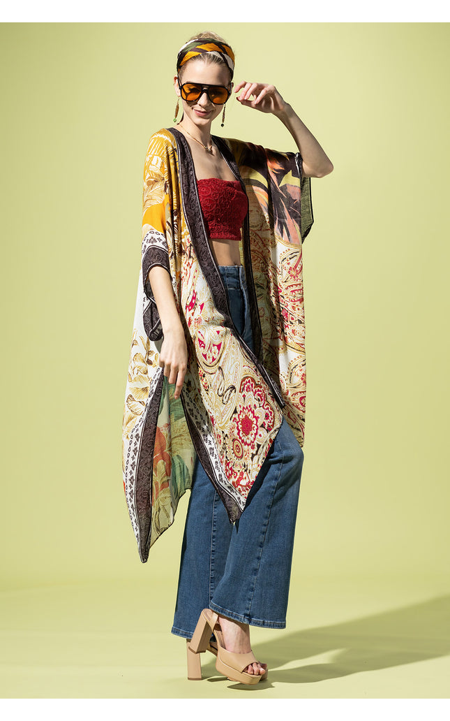 Bohemian Blossom Kimono