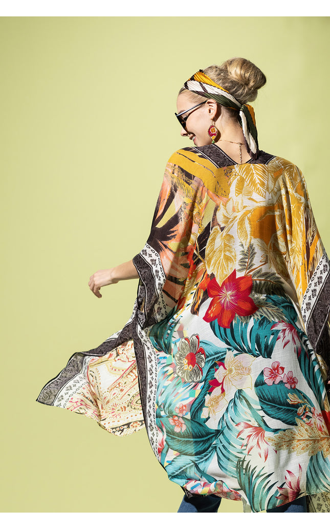 Bohemian Blossom Kimono