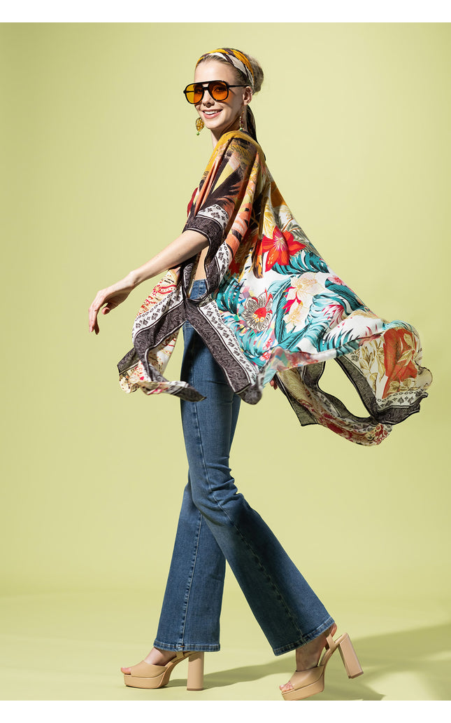 Bohemian Blossom Kimono