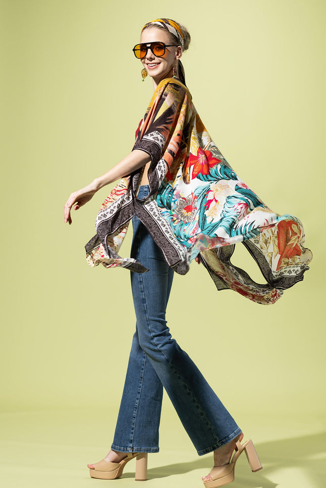Bohemian Blossom Kimono