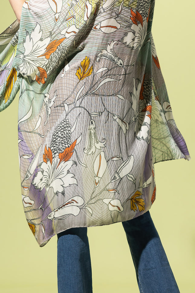 Serene Garden Boho Kimono