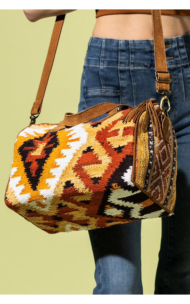 Autumnal Aura Boston Bag