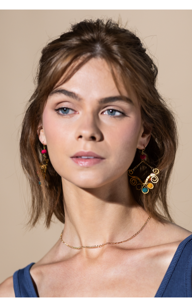 Lucero Chain Link Necklace