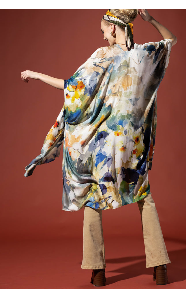 Vivid Impressions Kimono