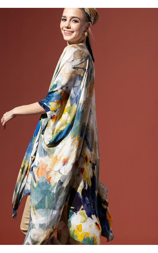 Vivid Impressions Kimono
