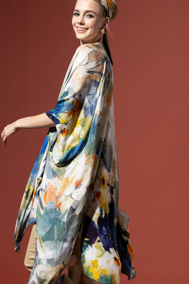 Vivid Impressions Kimono