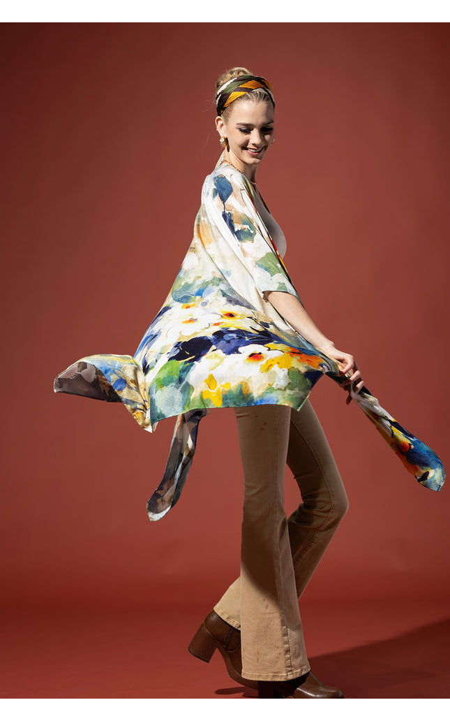 Vivid Impressions Kimono